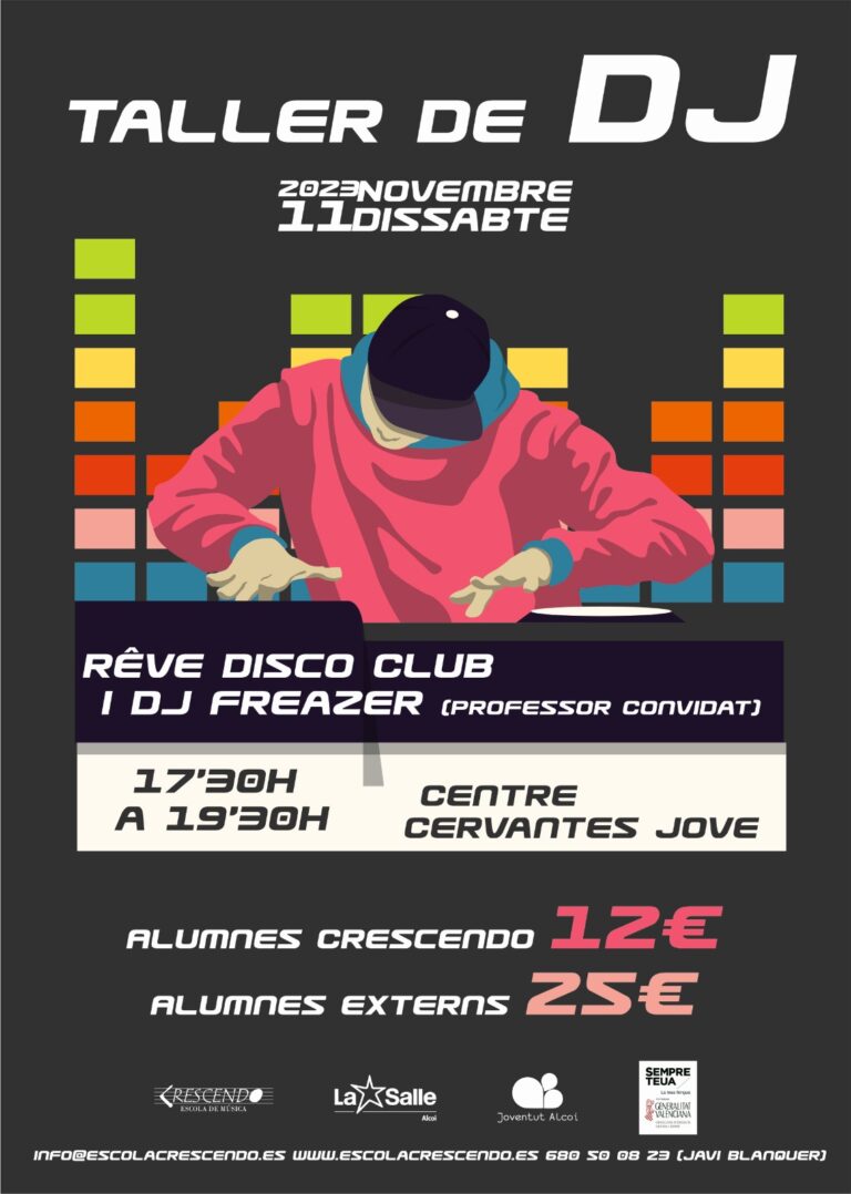 Taller de DJ amb DJ Freazer